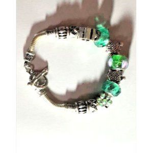 Charming Green Charm Bracelet No Pun Intended 😂